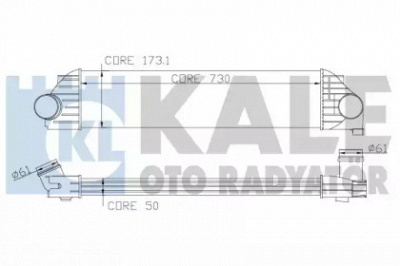 KALE OTO RADYATOR 345035 -  Интеркулер
